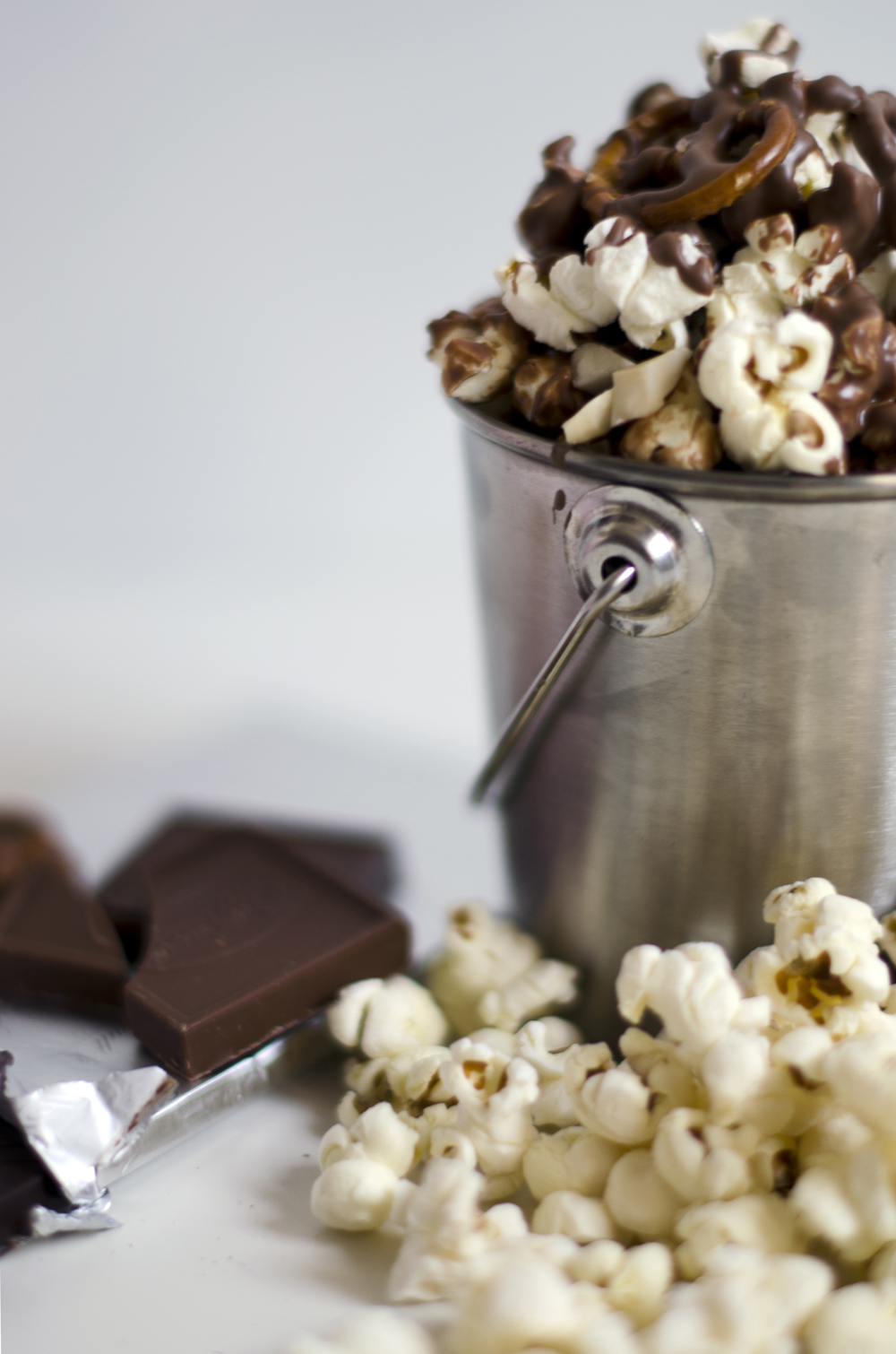 ricetta pop corn al cioccolato | popcorn al cioccolato variante