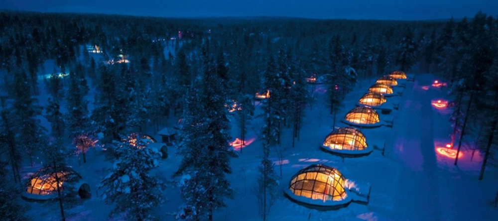 hotel igloo aurora boreale